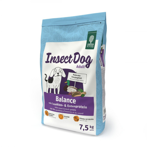 InsectDog Balance 7,5 kg Green Petfood®