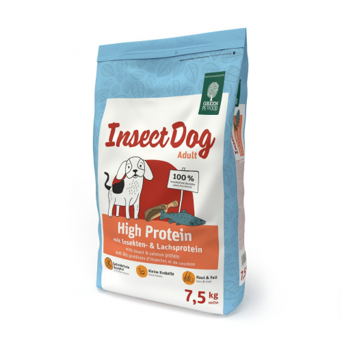 InsectDog High Protein 7,5 kg Green Petfood®