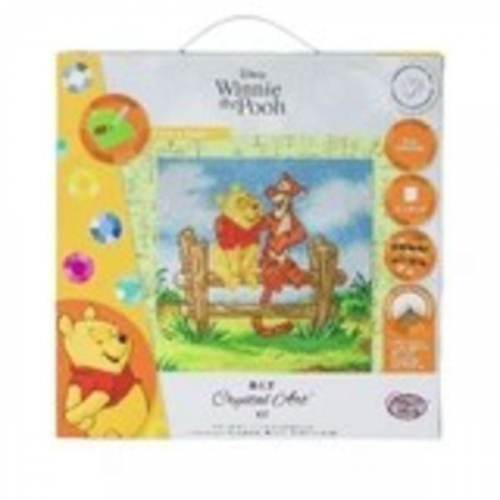 Craft Buddy CAK-DNY702M - Pooh and Tigger, Kit, 30x30cm