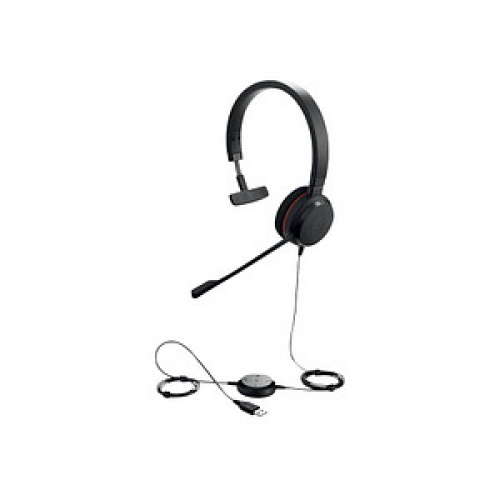 Jabra Evolve 20 MS USB-Headset schwarz