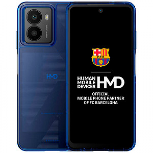 HMD Fusion Casual Outfit Handy-Cover für HMD Fusion blau