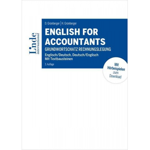 David Grünberger Herbert Grünberger - English for Accountants