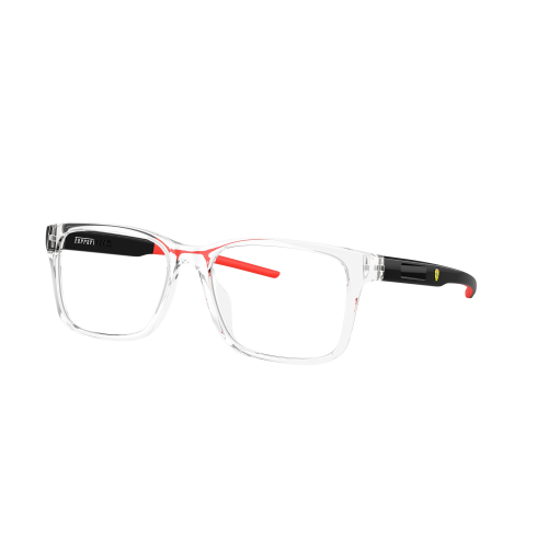 Brille  Scuderia ferrari Fz8010u  col. 513 Uomo Squadrata Trasparente