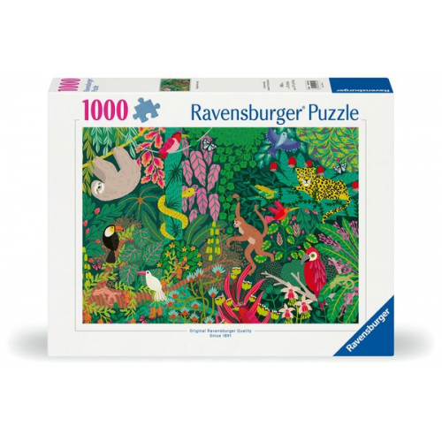 Ravensburger Puzzle 12001432 - Magical Rain Forrest - 1000 Teile Puzzle für Erwachsene und Kinder ab 14 Jahren in bewährter Ravensburger Qualität