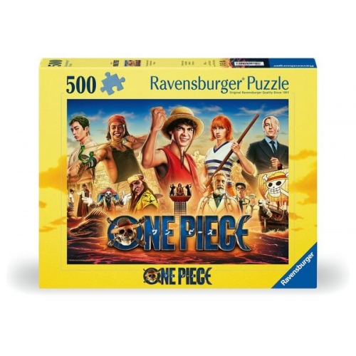 Ravensburger Puzzle 12001499 - The Adventures of the Straw Hat Pirates - 500 Teile Puzzle für Erwachsene und Kinder ab 12 Jahren