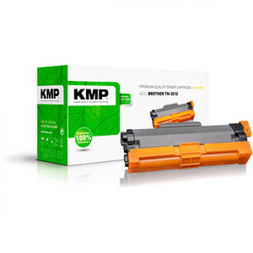 KMP  schwarz Toner kompatibel zu brother TN-2510