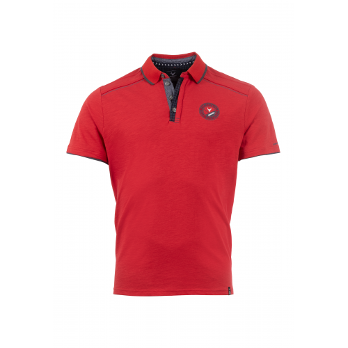 Questo Poloshirt Gustaaf cayenne