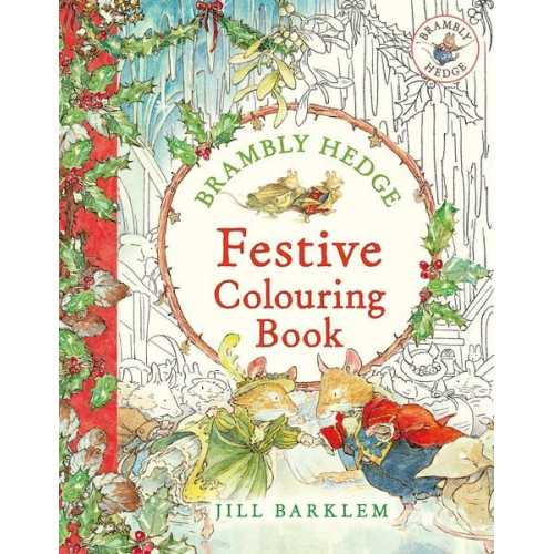 Jill Barklem - Brambly Hedge: Festive Colouring Book