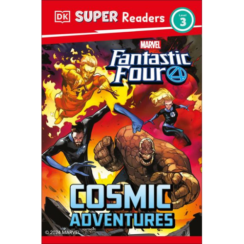 DK - DK Super Readers Level 3 Marvel Fantastic Four Cosmic Adventures