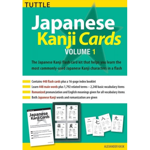 Alexander Kask - Japanese Kanji Cards Kit Volume 1