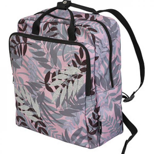 FABER-CASTELL Rucksack Daily Sparkle Kunststoff grau