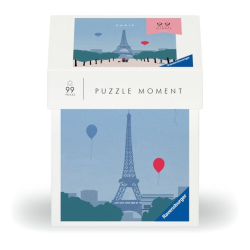 Ravensburger Puzzle 12001376 - Paris - 99 Teile Puzzle Moment für Erwachsene und Kinder ab 14 Jahren