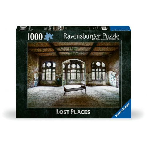 Ravensburger Puzzle Lost Places 12001392 - Frauenpavillion Beelitzer - 1000 Teile Puzzle für Erwachsene ab 14 Jahren