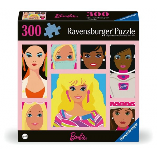 Ravensburger Puzzle Moment 12001493 - Strong Woman Make Waves - 300 Teile Barbie Puzzle für Erwachsene und Kinder ab 8 Jahren