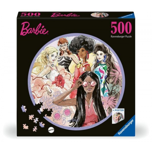 Ravensburger Puzzle 12001494 - Global Style Icon Since 1959 - 500 Teile Rundpuzzle für Erwachsene und Kinder ab 14 Jahren