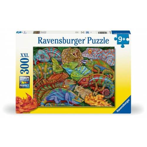 Ravensburger Kinderpuzzle - 12004103 Faszinierende Reptilien - Puzzle für Kinder ab 9 Jahren, mit 300 Teilen im XXL-Format