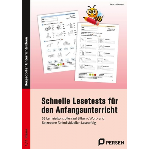 Karin Hohmann - Schnelle Lesetests für den Anfangsunterricht