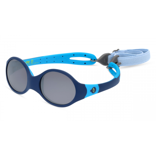 Julbo LOOP J533 Kinder-Sonnenbrille Vollrand Oval Kunststoff-Gestell, blau