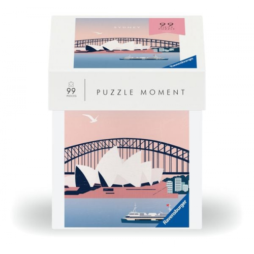 Ravensburger Puzzle 12001378 - Sydney - 99 Teile Puzzle Moment für Erwachsene und Kinder ab 14 Jahren