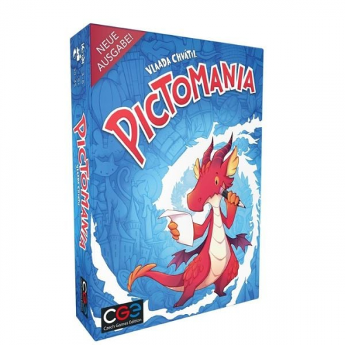 Asmodee CGED0043 - PICTOMANIA, Zeichenspiel