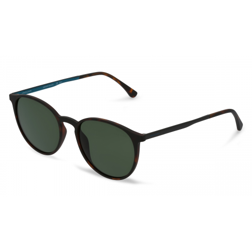 Jaguar J 7613 Herren-Sonnenbrille Vollrand Panto Kunststoff-Gestell, braun