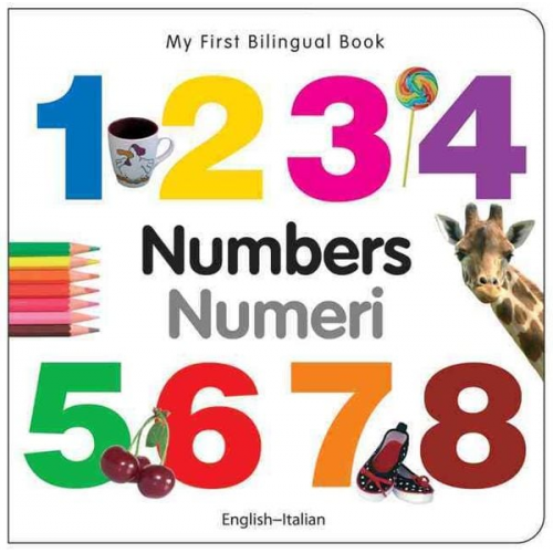 Milet Publishing - My First Bilingual Book-Numbers (English-Italian)