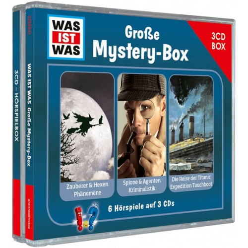 WAS IST WAS 3-CD Hörspielbox. Große Mystery-Box