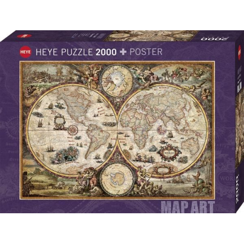 Heye - Standardpuzzle 2000 Teile - Vintage World