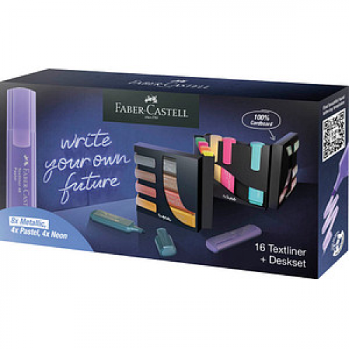 FABER-CASTELL TL 46  Textmarker farbsortiert, 16 St.