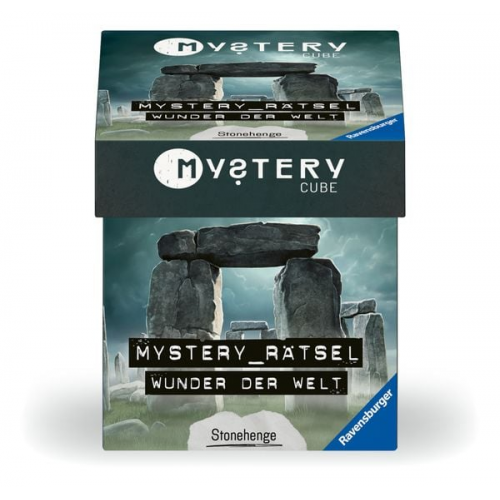 Ravensburger 24577 - Mystery Cube - Wunder der Welt: Stonehenge - Für Rätsel-Begeisterte ab 10 Jahren