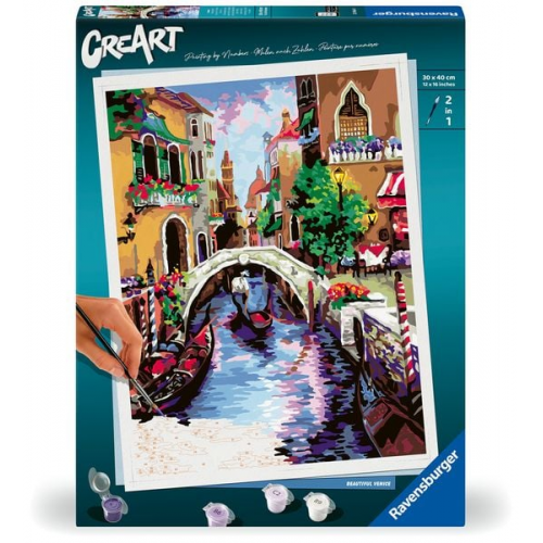 Ravensburger CreArt - Malen nach Zahlen 25964 - Zauberhaftes Venedig - ab 12 Jahren