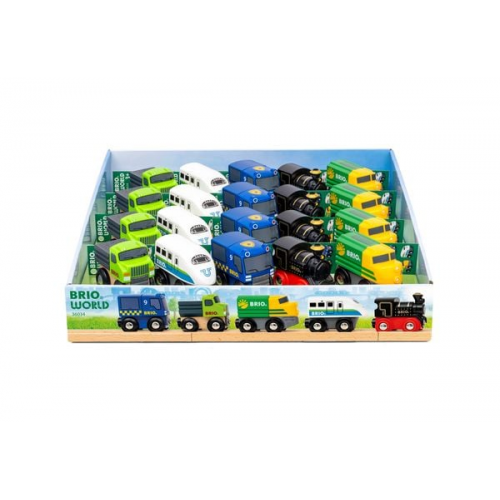 BRIO World - 36034 Mini-Züge & -Fahrzeuge | Spielzeugloks, LKW & Autos für Kinder ab 3 Jahren