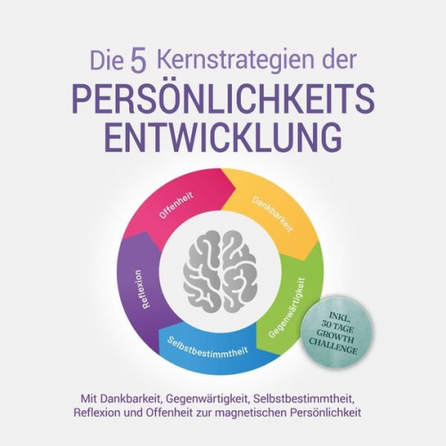 Johannes Seichert - Die 5 Kernstrategien der Persönlichkeitsentwicklung - Mit Dankbarkeit, Gegenwärtigkeit, Selbstbestimmtheit, Reflexion und Resilienz zu persönlichem Wa