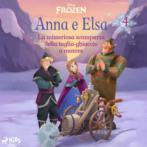 Walt Disney - Frozen - Anna e Elsa 4 - La misteriosa scomparsa della taglia-ghiaccio a motore