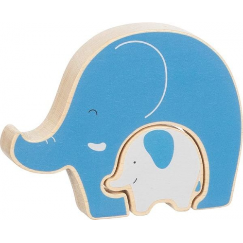 Goki 57330 - Aufstellpuzzle Elefant