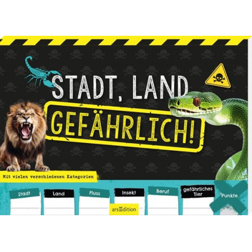 Stadt, Land, gefährlich!