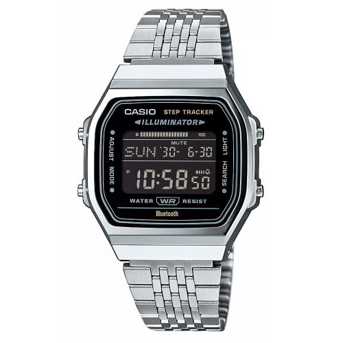 Casio ABL-100WE-1BEF Vintage Iconic Digitaluhr Bluetooth