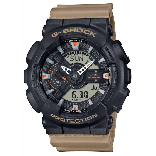 Casio GA-110TU-1A5ER G-Shock Classic Herrenuhr Khaki/Schwarz