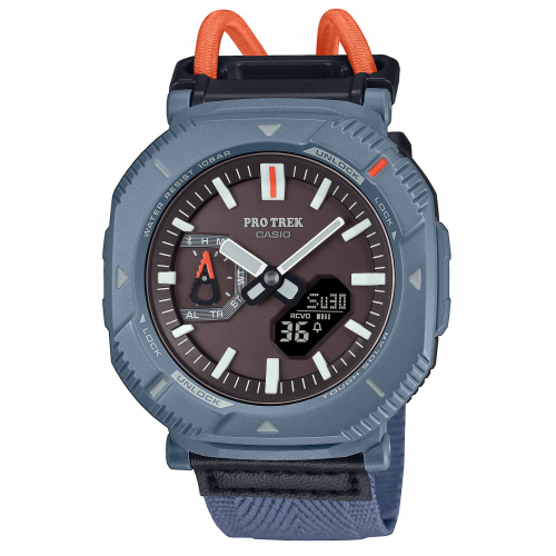 Casio PRJ-B001B-2ER Pro Trek Outdoor Herrenuhr Bluetooth Blau/Grau