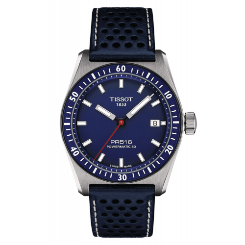 Tissot T149.407.16.041.00 Armbanduhr PR516 Powermatic 80 Blau