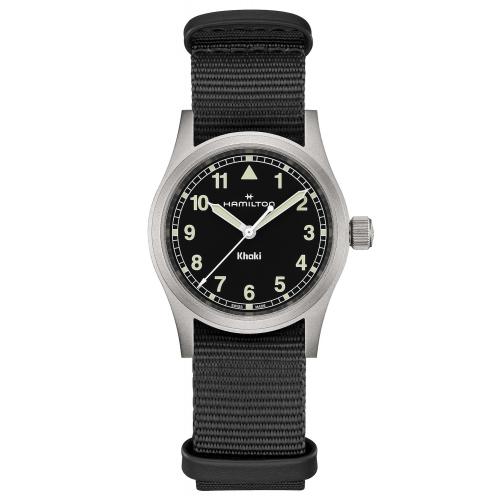 Hamilton H69301430 Armbanduhr Khaki Field Quarz Schwarz 33 mm