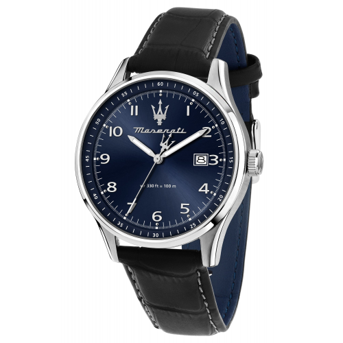 Maserati R8851124003 Herren-Quarzuhr Sorpasso Schwarz/Blau