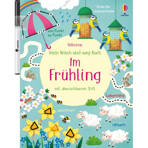 Mein Wisch-und-weg-Buch: Im Frühling