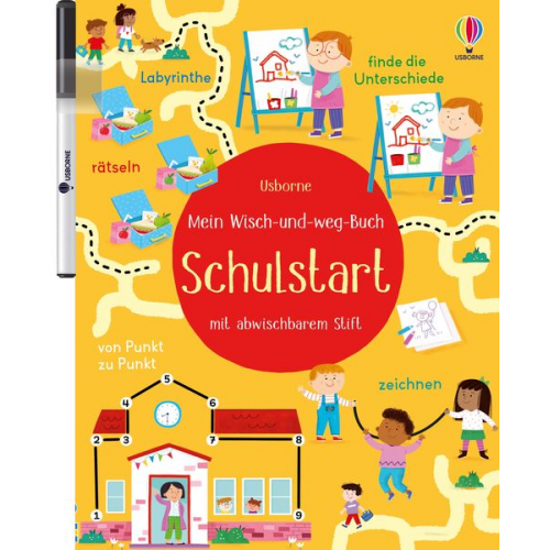 Mein Wisch-und-weg-Buch: Schulstart