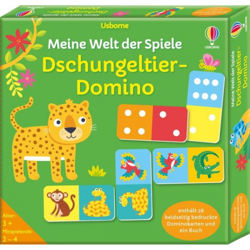 Meine Welt der Spiele: Dschungeltier-Domino