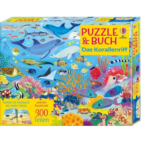 Puzzle & Buch: Das Korallenriff