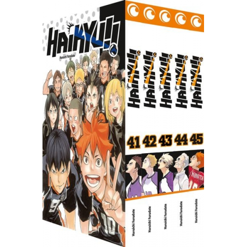 Haruichi Furudate - Haikyu!! Sammelbox 5 – Band 41-45 im Schuber