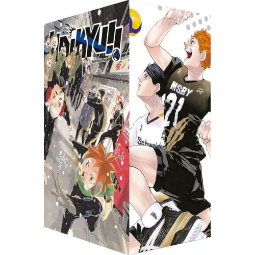 Haruichi Furudate - Haikyu!! Sammelbox 5 – Band 45 mit Sammelschuber