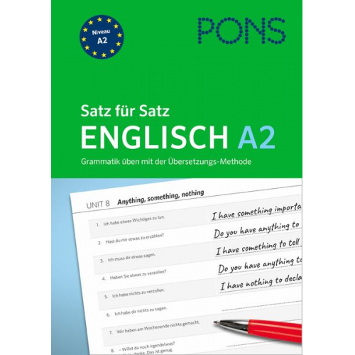 PONS Satz für Satz Englisch A2