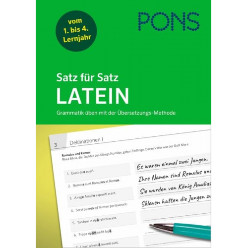 PONS Satz für Satz Latein Grammatik